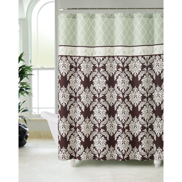 Ruthy's Textile Embossed Single Shower Curtain Wayfair